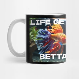Life Gets Betta V2 Mug